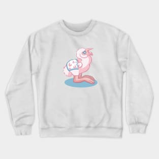 Baby Flamingo Crewneck Sweatshirt